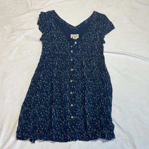 Ralph Lauren Denim & Supply Blue Button Down Short Sleeve Dress